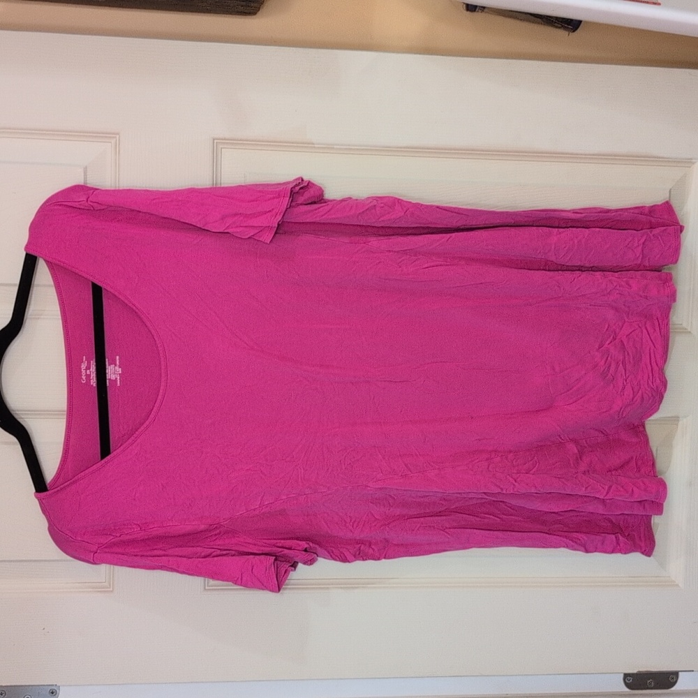 George Plus Pink Short Sleeve Top (T43)